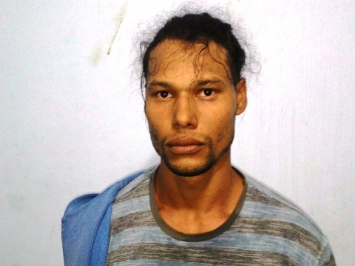 Jonathan <b>Rodrigo Santos Silva</b>, 28 anos,foragido do presídio de Glória. (Foto - c8df366a-4424-9c22