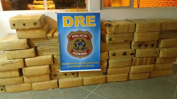 cerca de uma tonelada de drogas foi apreendida em julho em Sergipe (foto: arquivo/PF/SE)