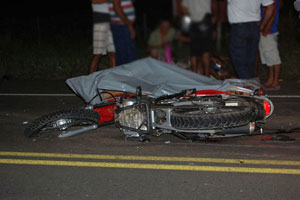 Jovem morre em acidente motociclístico em Lagarto, SE