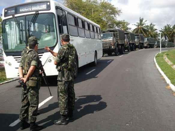 Tropas do exército sergipano são deslocadas para a Bahia