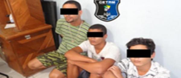 Assaltantes de Aracaju são presos com moto roubada na Bahia.