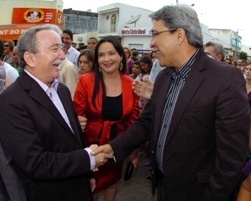 Presidente do TCE recebe a visita do prefeito de Aracaju