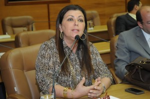Susana Azevedo passa a ocupar o cargo vitalício de conselheira do Tribunal de Contas do Estado de Sergipe. (Foto: Maria Odília, da Agência Alese)