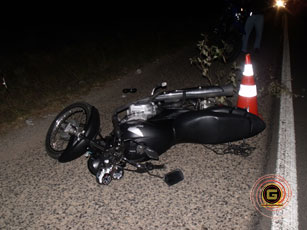   Deficiente mental morre na BR-235 ao ser atropelado por motocicleta