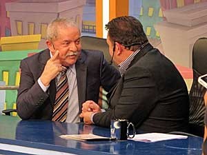   Só seria candidato se Dilma não quisesse, diz Lula ao lado de Haddad