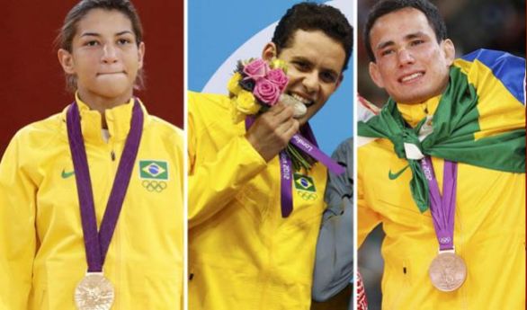  Brasil já atinge 20% da meta de medalhas em Londres 