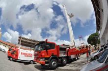 Sergipe já conta com Plataforma de 55 metros para combate a incêndio