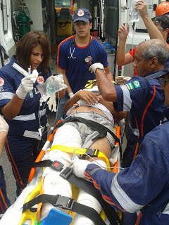    Acidente deixa motorista ferido em estado grave na BR-101, em Laranjeiras, SE 