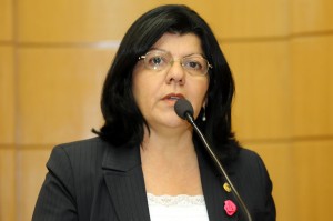  Angélica Guimarães, presidente da Assembleia Legislativa . (Reprodução)