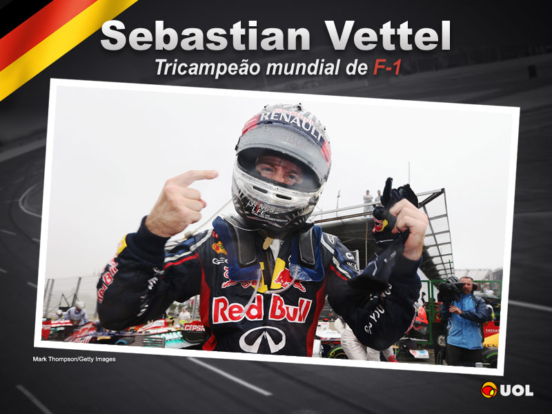Após batida e chuva, campeão Vettel admite: 'foi o GP mais difícil da minha vida'