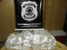 Polícia Federal em Sergipe apreende 21 quilos de cocaina