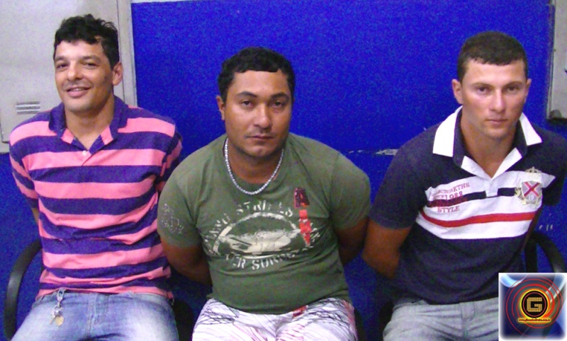 Polícia prende trio de Carira acusado de tráfico de drogas em Itabaiana
