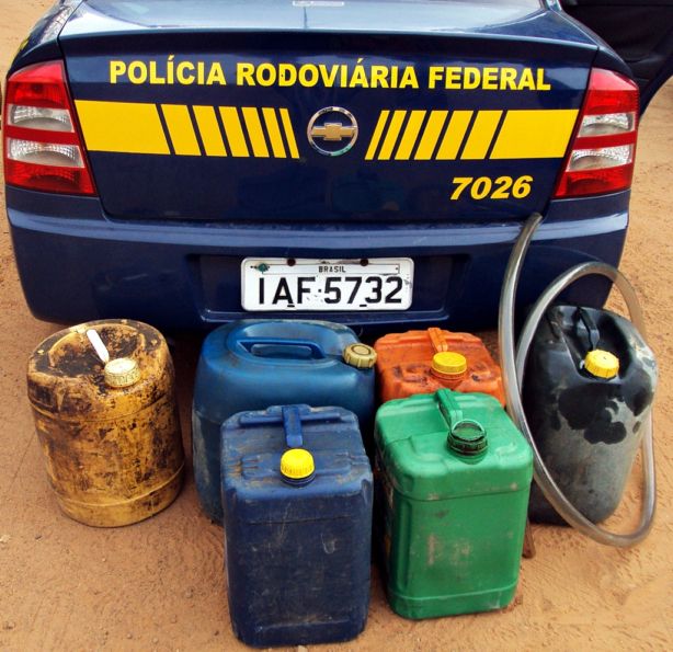 Furto de combustível: duas pessoas são presas pela PRF em Cristinápolis