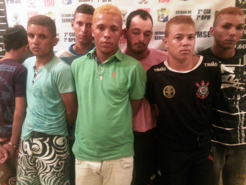 Polícia prende integrantes de quadrilha por roubo e tráfico em Tobias Barreto