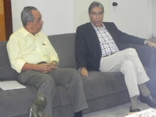 Senador Eduardo Amorim visita Secretaria Municipal de Saúde de Aracaju