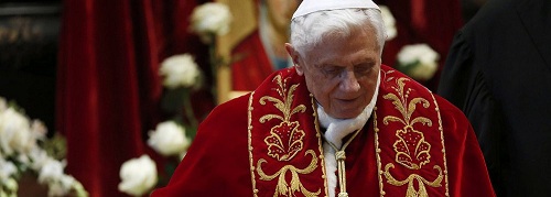 Papa Bento XVI renuncia e sairá dia 28 