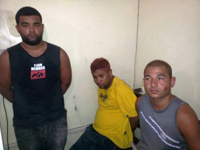    Polícia prende três assaltantes do restaurante Labareda Grill