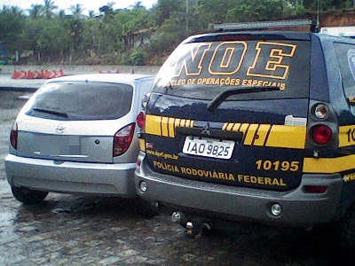 PRF recupera em São Cristóvão veículo que havia sido roubado na Bahia