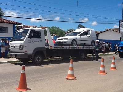  Quinze veículos são apreendidos durante operação na cidade de São Cristóvão