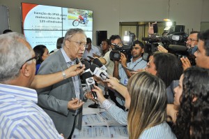  Déda defende Silvio Santos para presidência do PT. (Marcos Rodrigues/ASN)