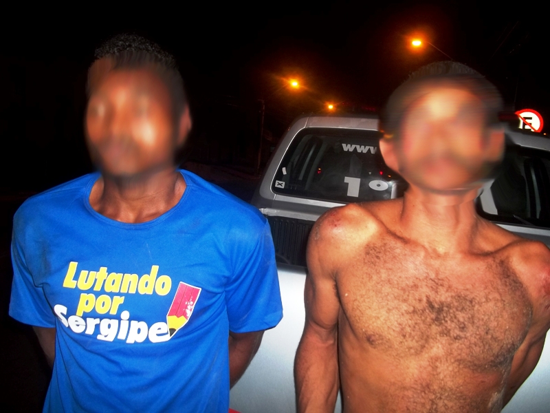 Polícia Militar prende dupla de arrombadores em São Cristóvão