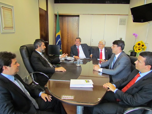 Fábio Reis se reúne com executiva regional do PMDB