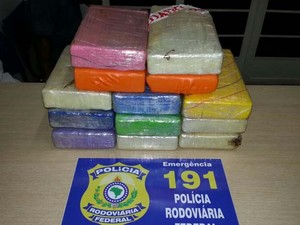   Suspeitos de tráfico são presos em MG com 14 kg de cocaína que tinha como destino Aracaju