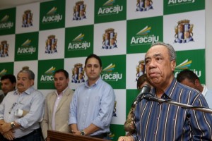Prefeito falou sobre os investimentos que a Prefeitura vem fazendo no esporte de Aracaju.(Foto: Ana Lícia Menezes)