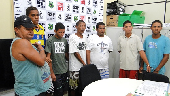   Operação da Polícia resulta na prisão de sete pessoas em Itaporanga