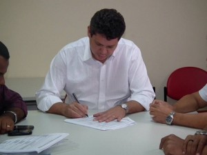 Márcio Macêdo (PT) oficializou nesta segunda-feira (12) a inscrição da sua candidatura a presidente do Diretório Estadual do Partido dos Trabalhadores.(Divulgação)