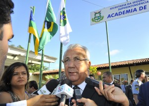  O governador em exercício Jackson Barreto (Foto: Marcos Rodrigues/ASN)