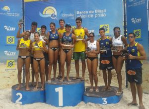Duda Lisboa ganha etapa Aracaju do Circuito BB sub-23 do vôlei de praia