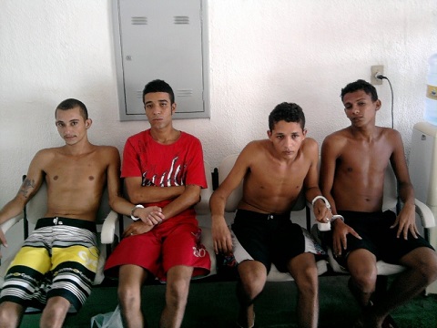 Polícia recaptura quatro foragidos da justiça sergipana em Neópolis
