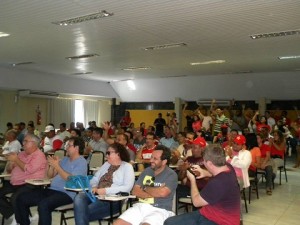 No encontro, realizado em Aracaju, foi aprovada a indicação da pré-candidatura do deputado federal Márcio Macêdo a presidente estadual do PT.(Divulgação)