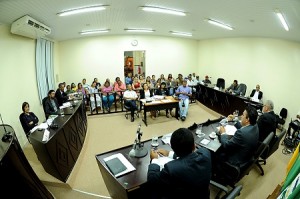  Representantes da Prefeitura vão à Câmara de Rosário dar esclarecimentos. (Divulgação)