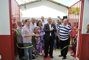  Inaugurações ocorreram nesta sexta-feira, 13, nas áreas da saúde, educação e esporte e lazer.(Foto: Marcos Rodrigues/ASN)