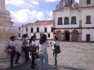  Estagiários da Emsetur participam do projeto “Visitas Guiadas”.(Divulgação/Setur) 