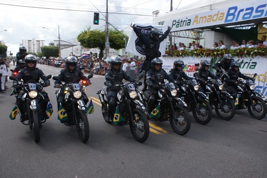 Polícia Militar é destaque no desfile cívico-militar de Independência do Brasil