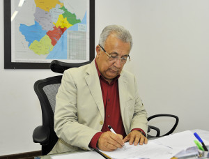 O governador em exercício Jackson Barreto (Foto: Marcos Rodrigues/ASN)