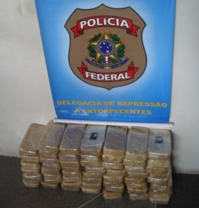 Polícia Federal apreende 50 KG de crack. (Divulgação/PF/SE)