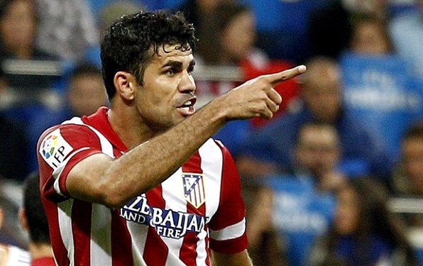 Dia de fúria: Diego Costa sangra, faz gol e dá vitória ao Atlético sobre Real