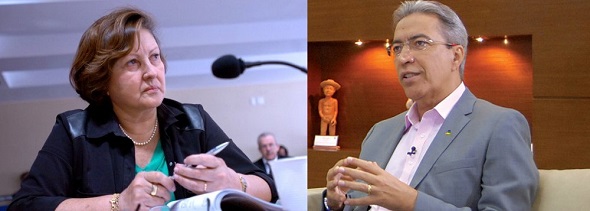 Maria do Carmo e Déda estão empatados em Aracaju na disputa pelo Senado