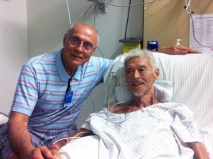  O senador Eduardo Suplicy (PT-SP) visitou o amigo no hospital e relatou clima de despedida.(Foto: Facebook / Reprodução)