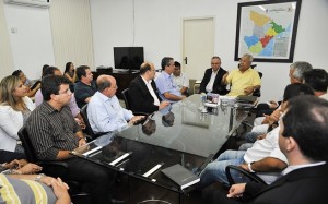  Durante o encontro, o governador esclareceu informações sobre a implantação do projeto Carnalita. (Fotos: Marcos Rodrigues/ASN)