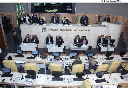 Câmara de Vereadores de Aracaju aprova taxa de iluminação pública