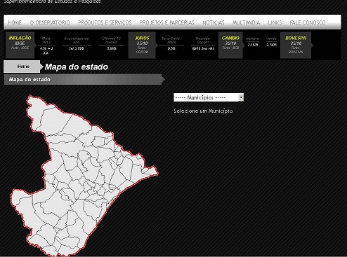 Observatório de Sergipe divulga perfil dos municípios sergipanos