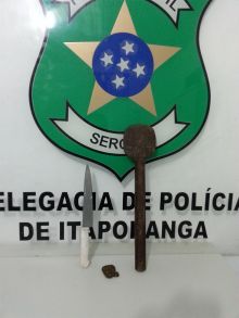 Jovem fugitivo da USIP é recapturado em Itaporanga com maconha e faca