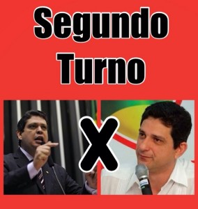 Rogério Carvalho teve 47% dos votos em todo o Estado, Márcio Macedo teve 32%.(Foto montagem Sales Neto)