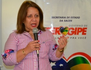 A secretária de Estado da Saúde e presidenta do Conselho Estadual de Saúde, Joélia Silva Santos (Fotos: Ascom/SES)