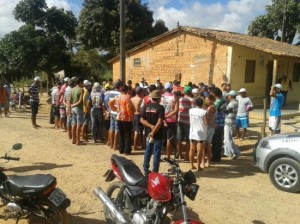 Homem é executado a tiros de pistola em Campo do Brito.(Foto: Beto Silveira)